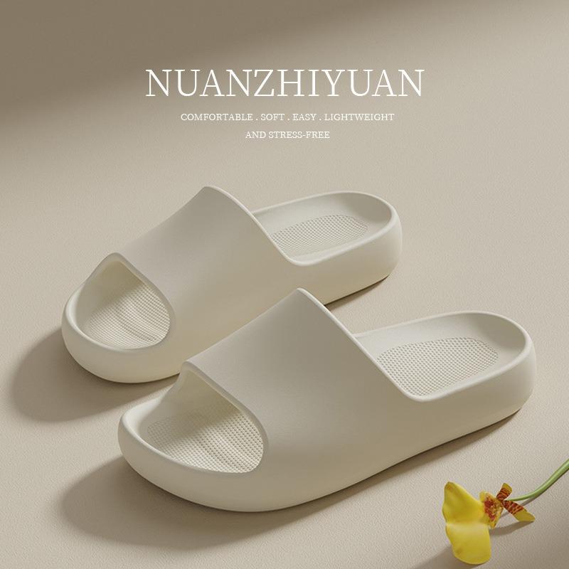 Warm edge eva new cool slippers women's summer home use heightening outer wear beach shoes