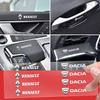 Car Interior Random Stickers Car Steering Wheel Emblem Styling for Dacia DUSTER Megane 2 3 Clio 4 Captur Kadjar Fluence