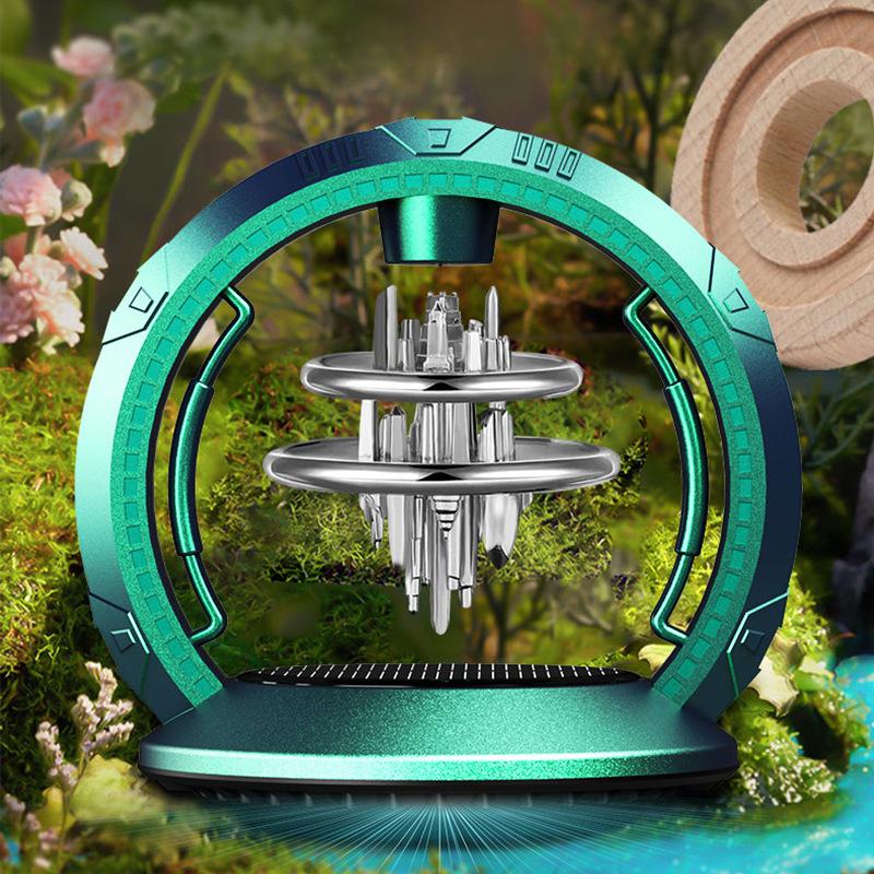 Air Freshener Diffuser Perfume Solar Spin Creative Ornaments Car Interior Decoration Long-lasting Fragrance