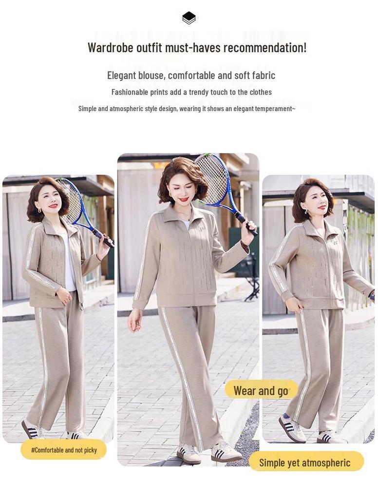 Women's Elegant Autumn Casual Sport Suit Set