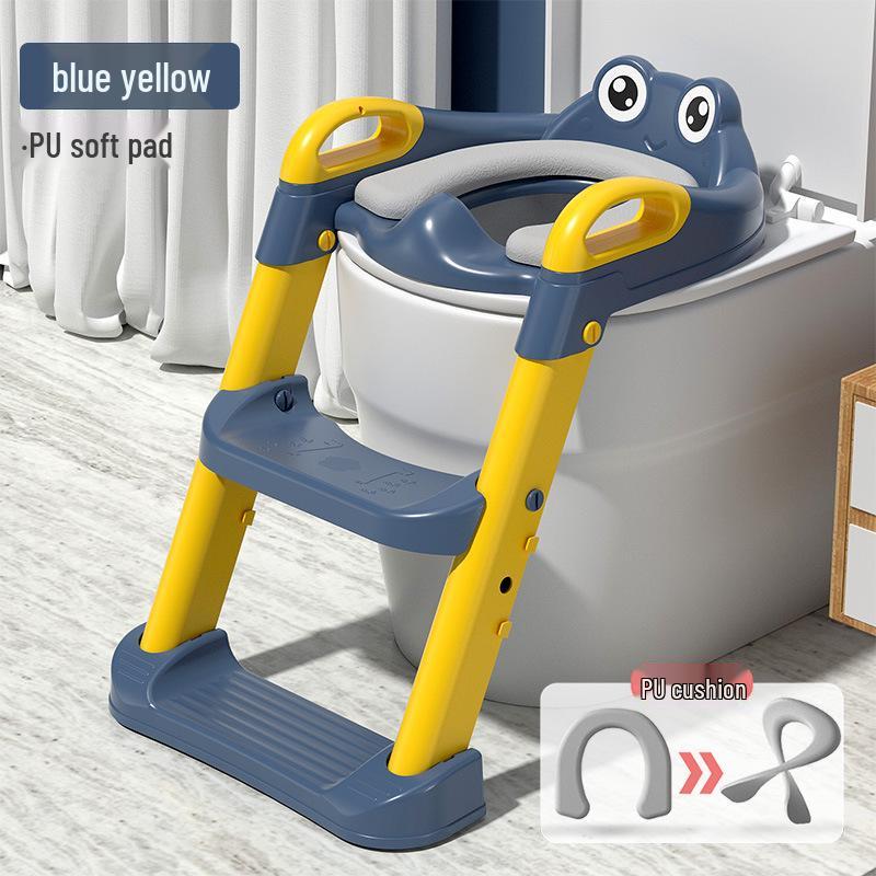 Trapezoidal Potty Seat & Step Stool for Kids