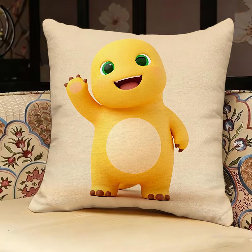 Cute N-Nai-Loong Pillow Case Pillowcase, Double-Sided Printed, Sofa Cushion, Bedroom Headboard Pillow