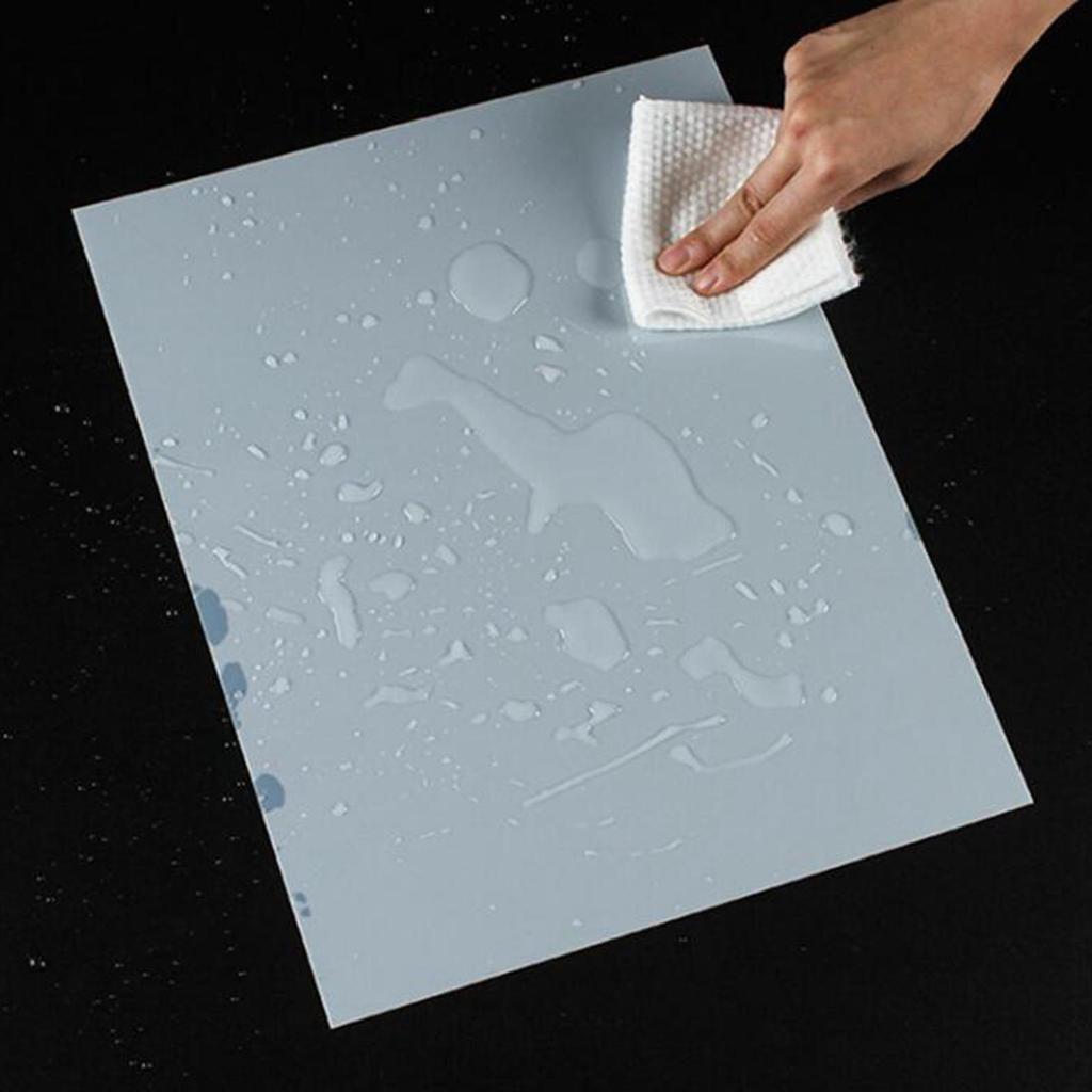 10x Square 30.5x30.5cm PET Blank Stencil Making Sheet Template
