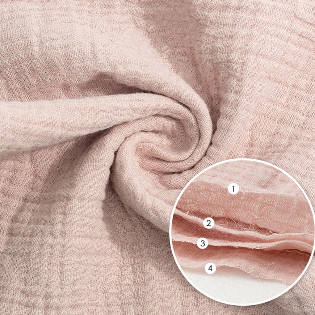 5Pcs Baby Cotton Washcloth Soft Cotton Linen Absorbent Baby Towels  Muslin Squares Newborn Baby Hand Towel Burp Cloth Square Set