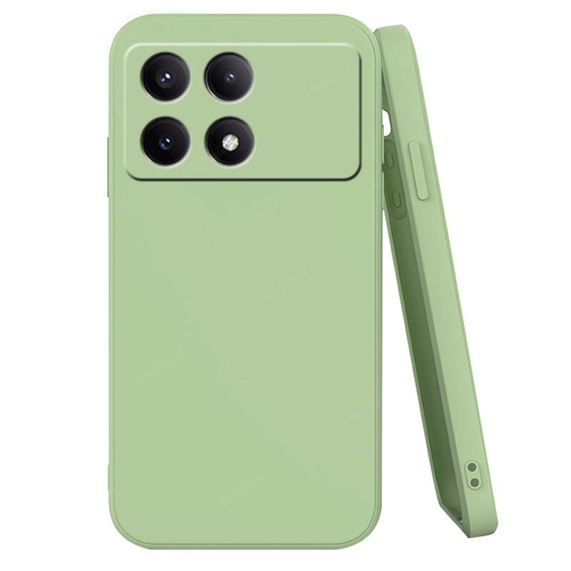 For Cover Xiaomi Poco X6 Pro Case For Poco X6 X5 X4 Pro Capas Liquid Silicone Shockproof Back TPU Soft Case Poco X6 Pro Fundas