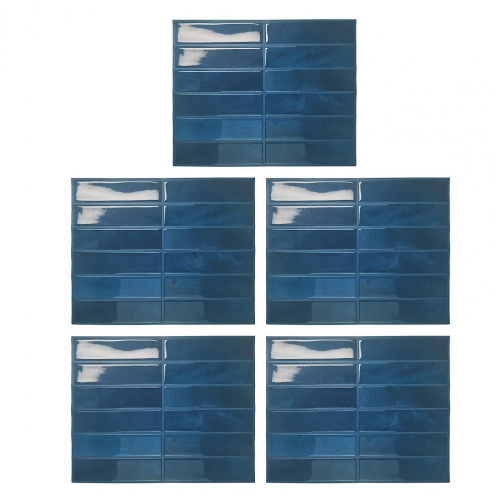 Self-adhesive Tile Stickers Wall Tile Stickers Waterproof Self Adhesive 3d Tile Wall Stickers for Kitchen Bathroom Room