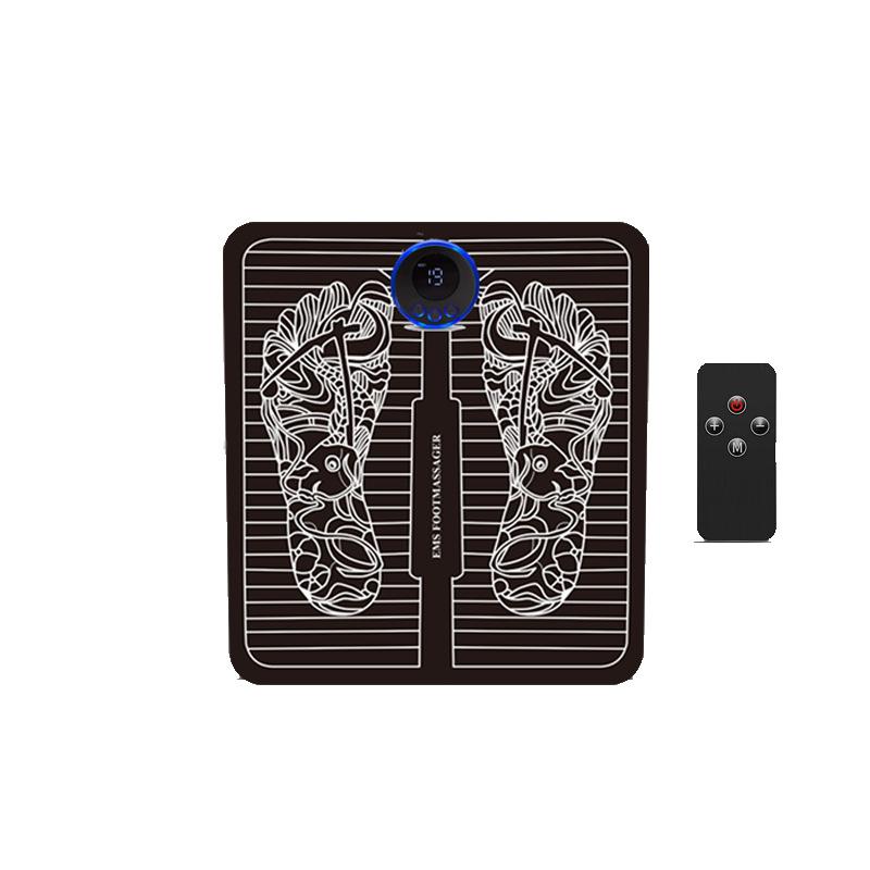 

Интеллектуальная массажная подушечка для ног EMS с дистанционным управлением и зарядкой чёрный