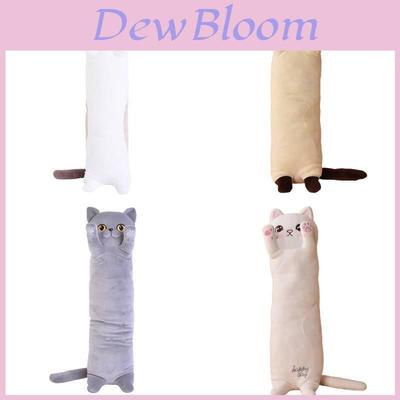 Soft And Cuddly Coconut Cat Plush Pillow For Girls' Bed