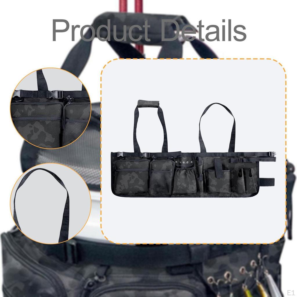 Fishing Bucket Organizer Tackle Bag Water Resistant Practical Accessories Professional