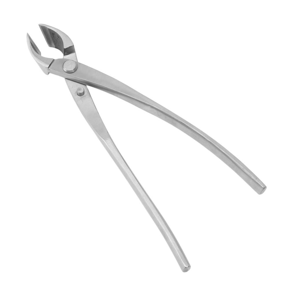 Bonsai Concave Branch Cutter Chromium Alloy Bevel Round Edge Knob Cutter for Home Garden