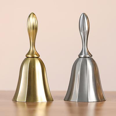 Multifunktionale Handglocke, Rufglocke, Musikinstrument für Zuhause, Schule, Kirche, Restaurants