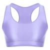 Canottiere da uomo lucide con scollo a U a tinta unita senza maniche crop top gilet per sport fitness yoga