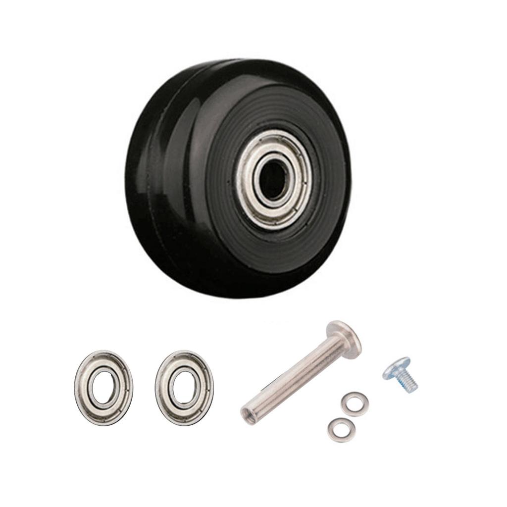 Suitcase Wheels Trolley Case Luggage Wheels Flexible Luggage Suitcase Swivel Wheels Mute Suitcase Replacement Wheels