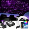 16W Split Starlight Headliner Kit, Fiber Optic RGBW Star Lights for Car Roof Ceiling with 1/2/4 Light Heads, APP/Remote Control, Static 10 Colors