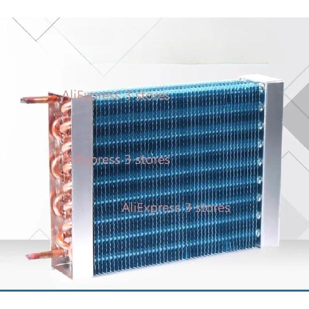 Evaporator Freezer Refrigerator Freezer Refrigerated Display Cabinet Freezer Copper Tube Fin Air-cooled Condenser 260*50*130mm