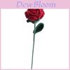 Romantic Rose Artificial Flowers For Wedding Home Decor With Realistic Fabric Material
