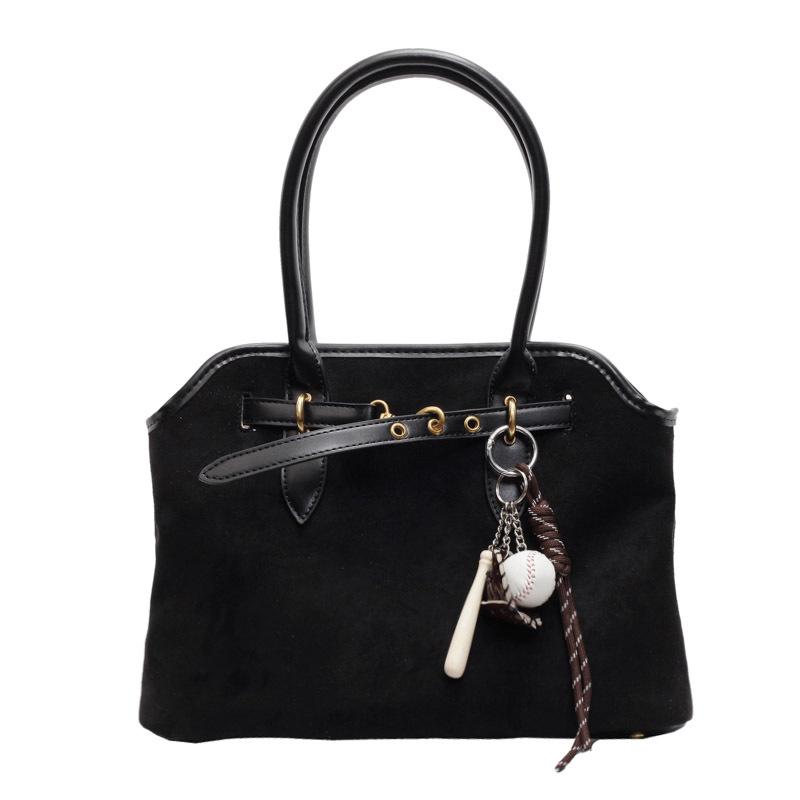 Large Capacity Bag Women's 2025 New Fashion High Sense Retro Shoulder Bag Autumn and Winter Commuter Tote Bag