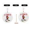 Christmas Tree Hanging Decoration Sports Car Decoration Flat Decoration Pendant