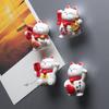 Magnet de Frigider Creativ Autocolant Pisică Zhaocai Drăguță Decor Magnet Autocolant Notă Adezivă Magnet de Frigider Drăguț