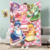 Tokyo MMew Mew Throw Lightweight g Flannel Blanket Soft Skinfriendly for Summer Cooling