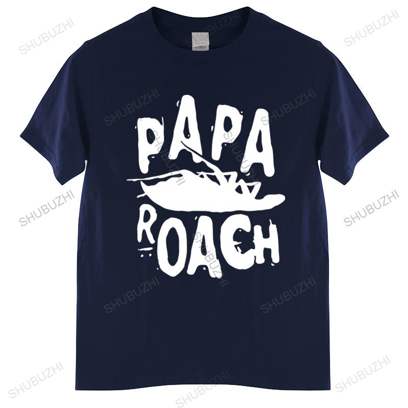 Summer T-shirt Men Brand Teeshirt Papa Roach Classic Infest Logo T-Shirt Mens Brand Teeshirt Mens T-shirt Euro Size TOPS