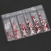   Colorful   Glass Nail Art Rhinestons Decoration Costumes Material Package(Silver)