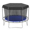 Trampoline Cover Tpe Material Keep Cool Reliable Wear Resistant Trampoline Shade Cover Tent Cover For Playing Round Trampoline