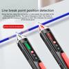 Adjustable Sensitivity Electrical Tester Pen Not Contact Voltage Detectors Live Wire Identifier Flashlight Color Display