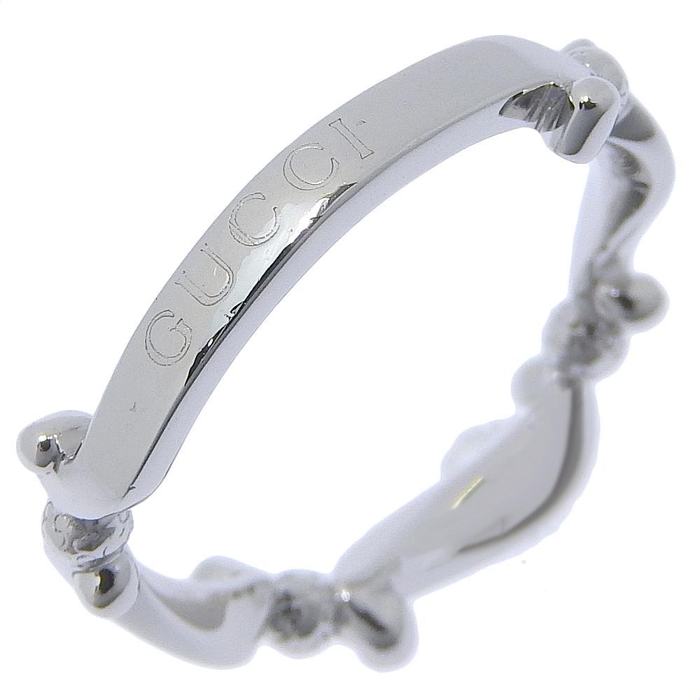 

GUCCI Bridal Japan Exclusive Ring Pt950Platinum #6.0(US Size) 4.4g Women Used