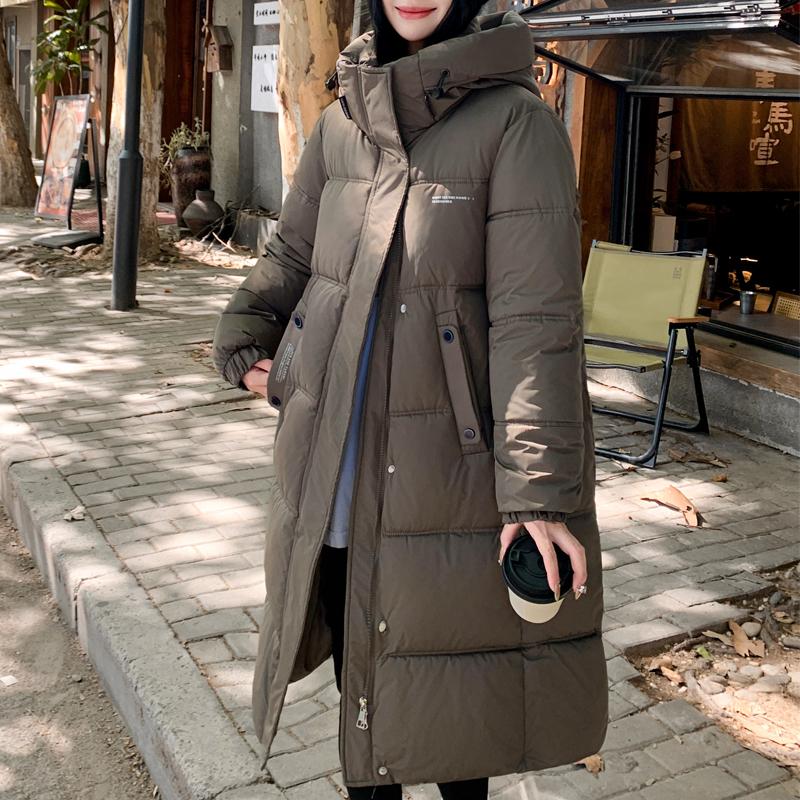Fashion Winter Jackets Woman Long Parkas Loose Thick Warm Women's Coats