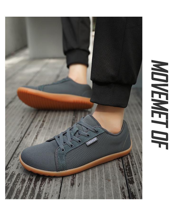 Unisex Wide-Toe Barefoot Shoes for Casual Wear and Hiking