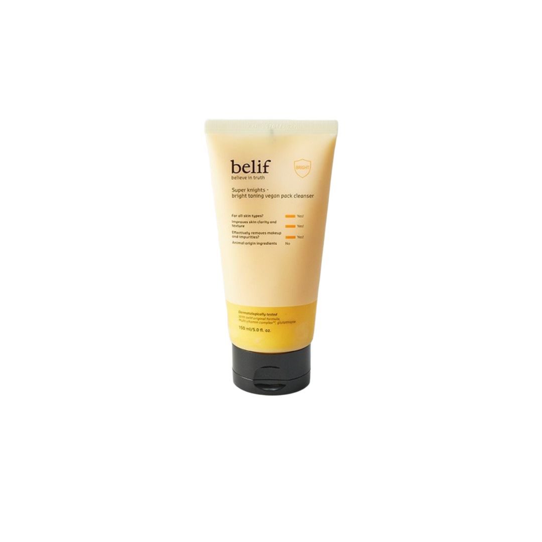 

belif Super Knights Bright Toning Vegan Pack Cleanser
