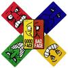 Gioco di Carte Faccia Buona Faccia Cattiva Divertente Gioco da Festa da Viaggio per la Famiglia