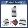 Footrest Pedal Pads Foot Rest Dead Pedal Pad Cover for Honda Civic 16-24