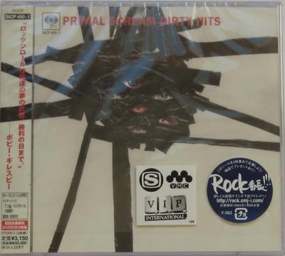 CD PRIMAL SCREAM - Dirty Hits SICP4501 Sony Records In 2003 Japan ObiRock Used