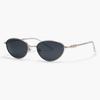 RECLOW Stainless Epoca Sunglasses Silver Black
