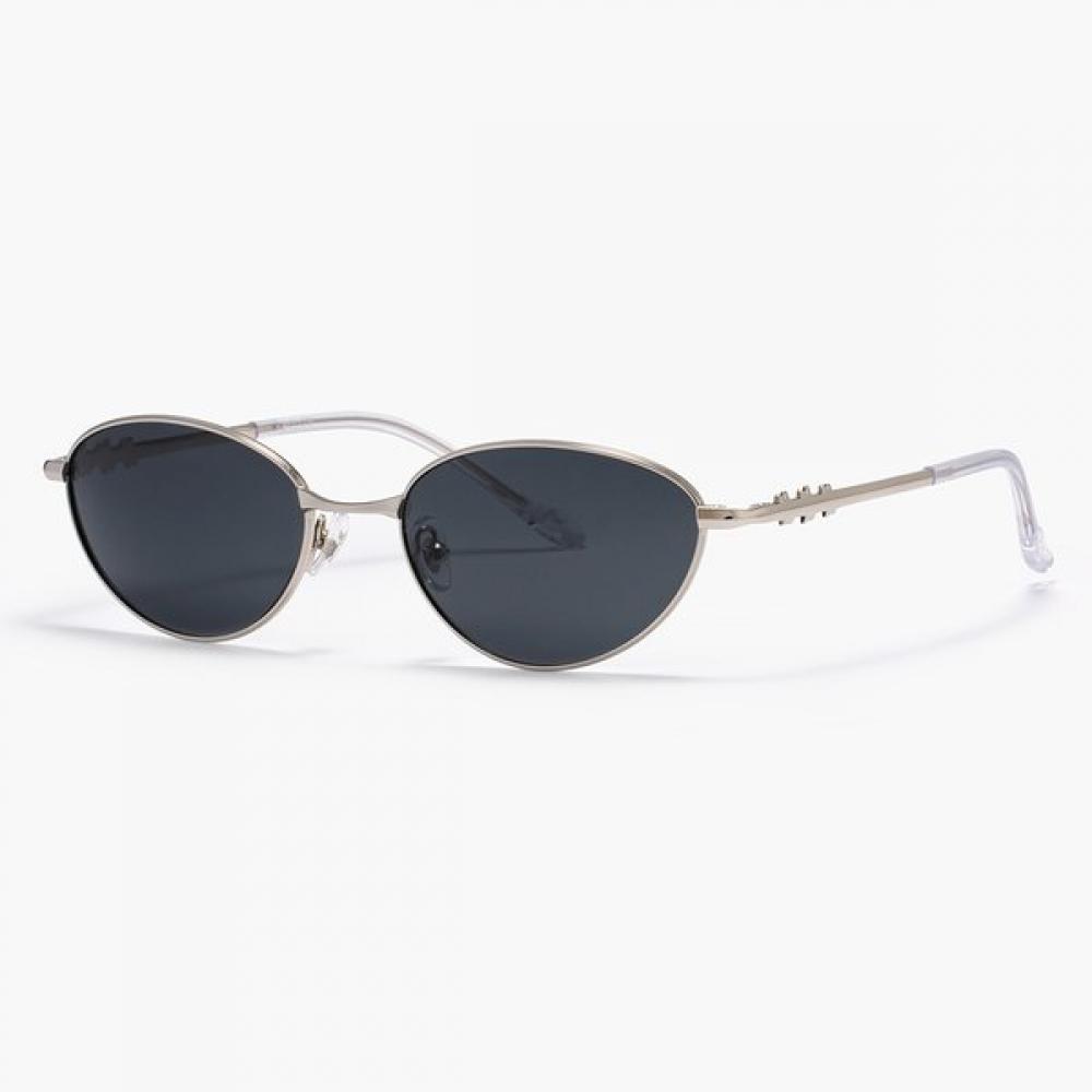 RECLOW Stainless Epoca Sunglasses Silver Black