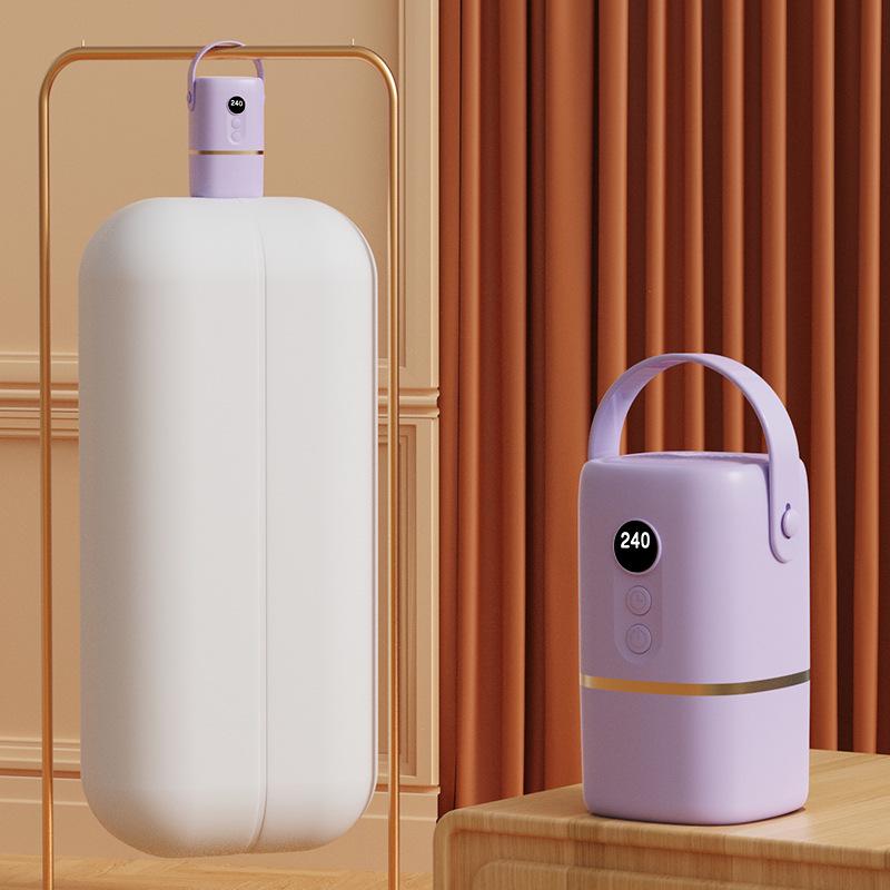 

Portable Folding Automatic Clothes Dryer for Travel and Dormitory Use