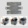 Compact Felt Storage Basket Foldable Car Trunk Organizer Folding Large Organizer