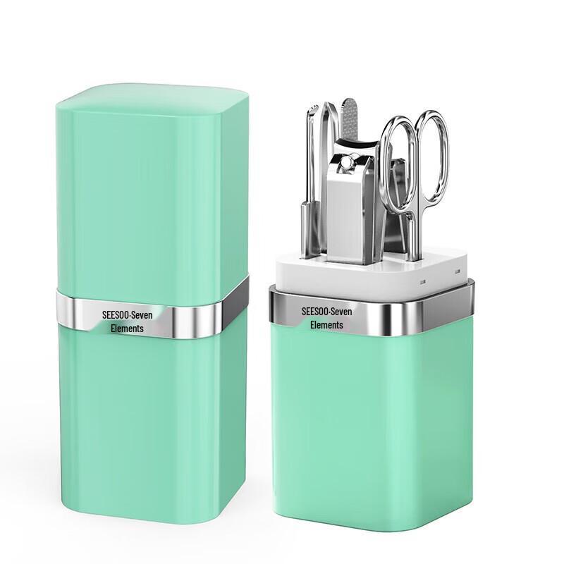 Qisu 6-Piece Dazzling Vertical Manicure Set