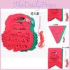 Colorful Non-woven Fabric Christmas Banner For Festive Store Display And Holiday Decor
