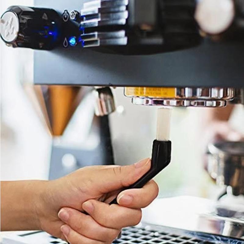 1 Set Coffee Machine Cleaning Brush Espresso Brush Kit Wooden Coffee Grinder Machine Duster Set
