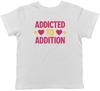 Addicted To Addition Number Day Math Kids T-Shirt Boys Girls Gift