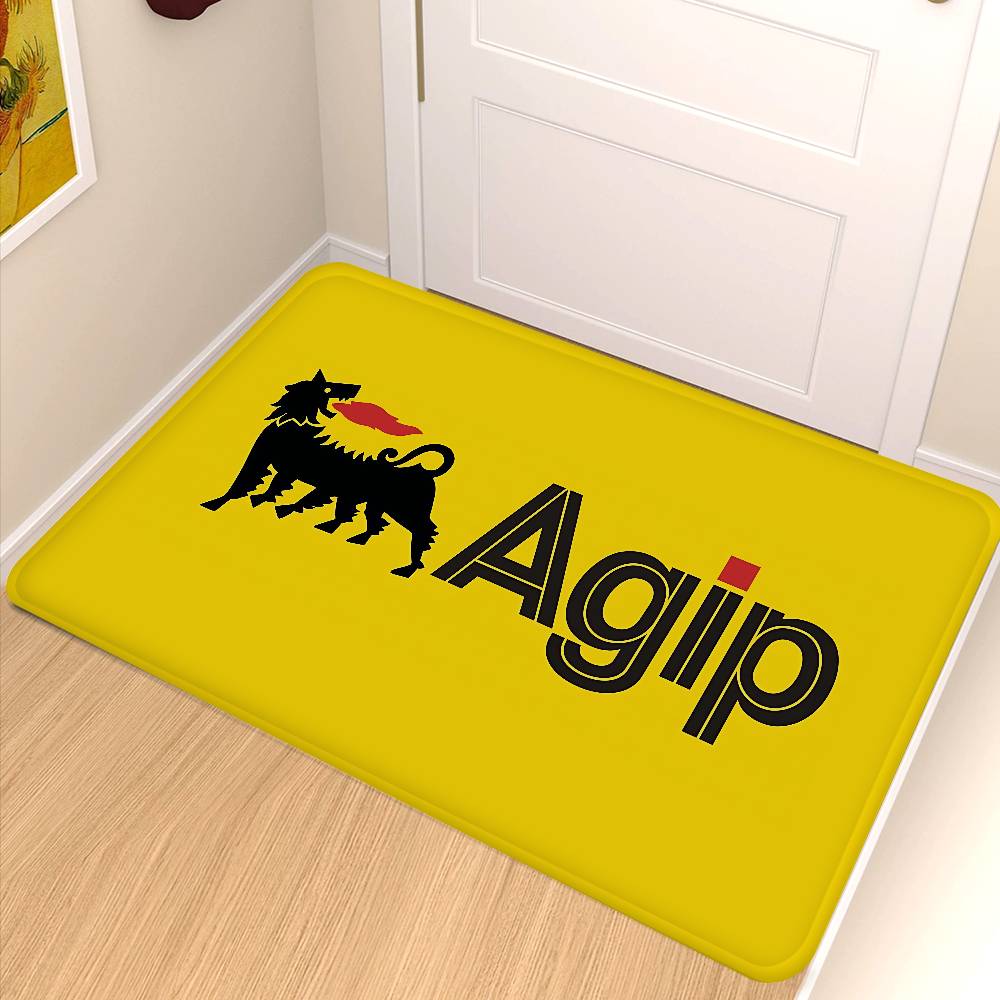 A-Agips LOGO Kitchen Mat Kids Room Bedroom Decoration Balcony Anti-Slip Doormat Living Room Alfombra