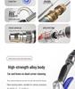 Non-slip Rubber Handle Alloy High-Pressure Air Blow Gun for Dust Removal