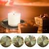 Stainless Steel Candelabra Tray Dowsing Divination Pentagram Altar Plate Candlefoot plate  Prayers