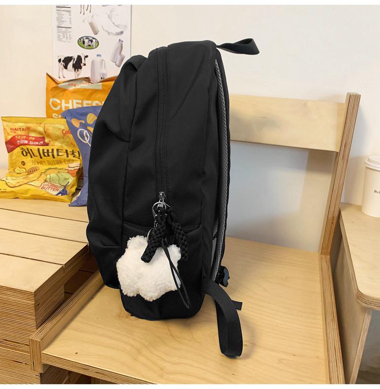 Korean Trendy Lightweight Large-Capacity Casual Backpack - Versatile and Live-Streaming Favorite