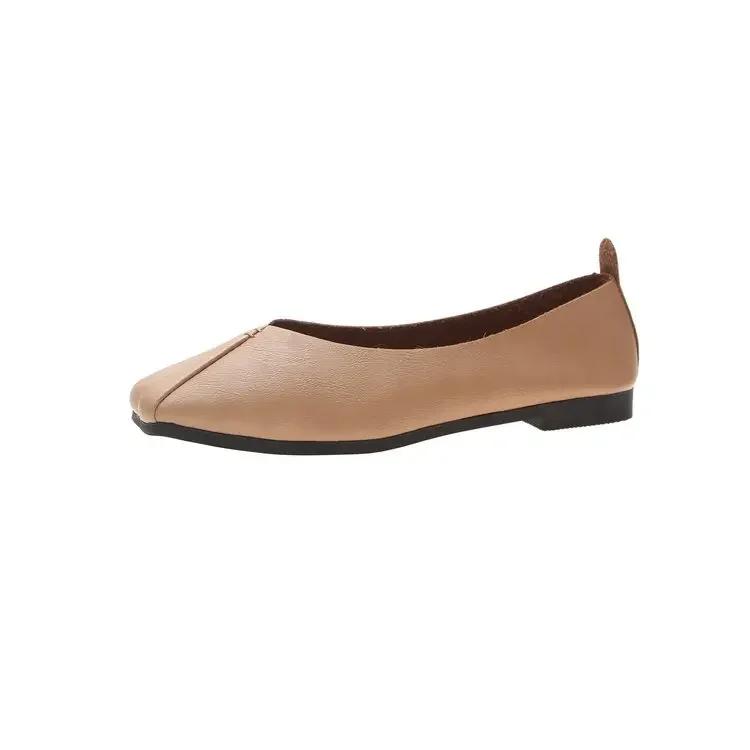 New Style Fashion Flat Shoes Woman's Shallow Mouth Soft Bottom Beans Shoes Women's Fashion Casual Woman Shoes Zapatos Mujer