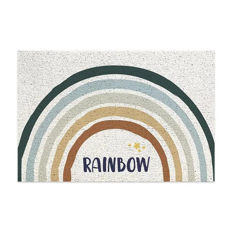 

Веселковий великий килим для вітальні, дитячі килимки для повзання, реквізит для художньої фотографії, декор для дівочої спальні, килимок для підлоги, дитячі ігрові килими 50X80CM