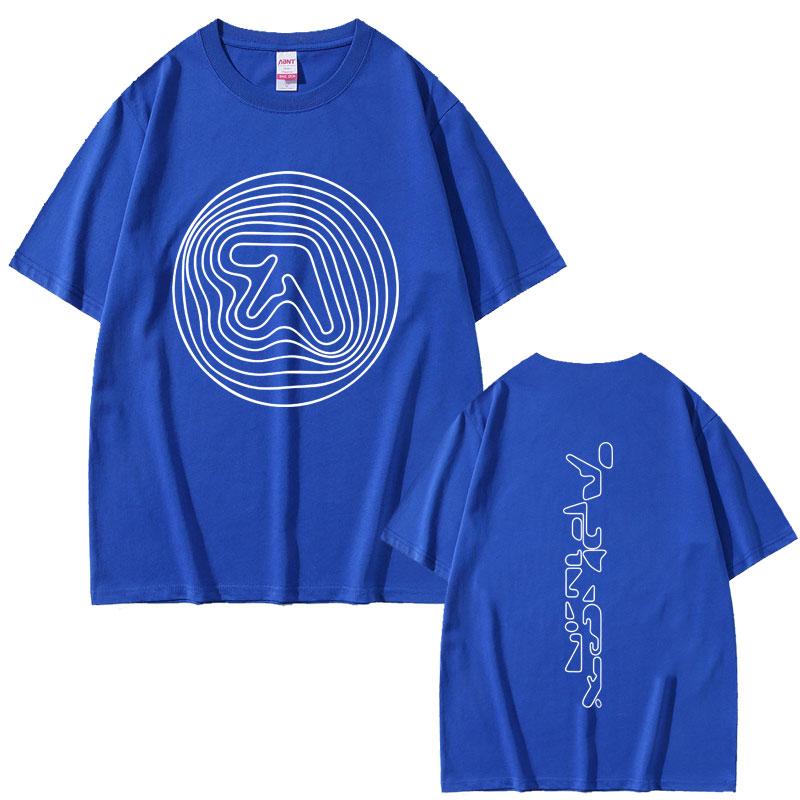 Aphex Twin Graphic T Shirt Men Women Clothing Punk Gothic Vintage Short Sleeve Tshirt Mens Casual Cotton Crewneck Tshirts